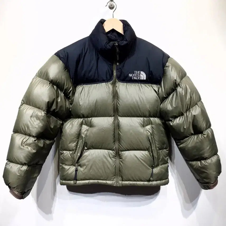 [BUNJANG] The North Face 700 Fill Goose Down Nupse Padded Jacket Khaki / 노스페이스 700필 눕시 구스다운 패딩 카키