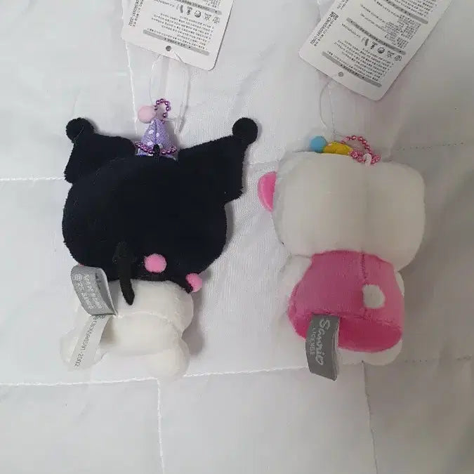 [BUNJANG] Sanrio Kuromi Kitty Doll Keyring Set / 일괄가격)산리오 쿠로미 키티 축하 인형 키링 새상품