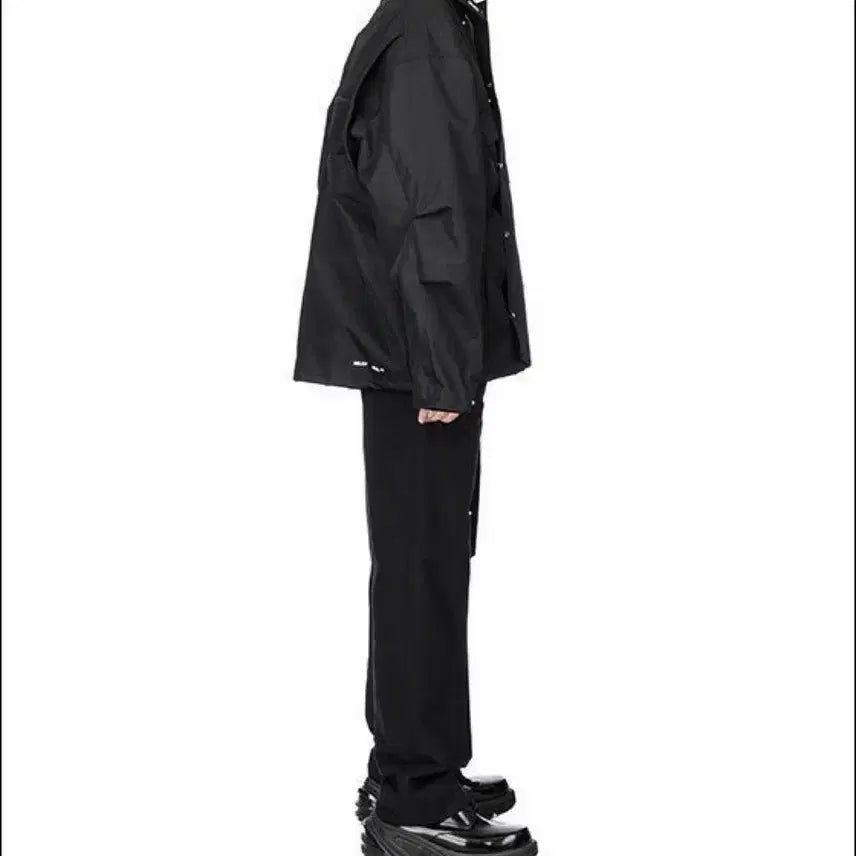 [BUNJANG] HELIOT EMIL Walker Jacket Black / 엘리엇에밋 HELIOT EMIL  워커 자켓 블랙48