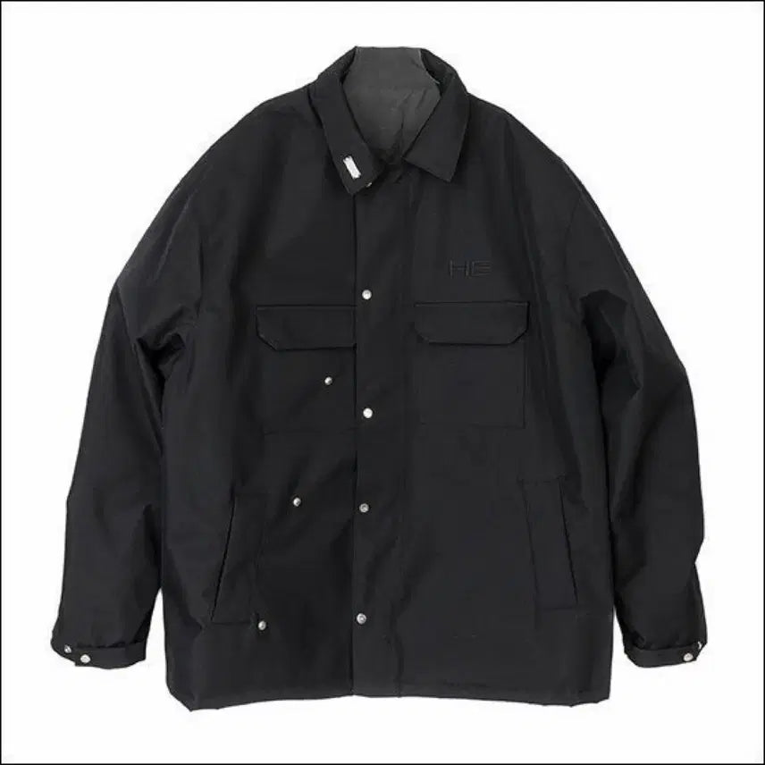 [BUNJANG] HELIOT EMIL Walker Jacket Black / 엘리엇에밋 HELIOT EMIL  워커 자켓 블랙48