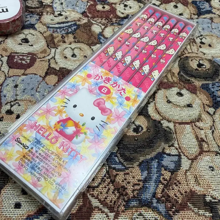 [BUNJANG] Sanrio Hello Kitty Pencil B Set / 고전산리오헬로키티연필B 1케이스