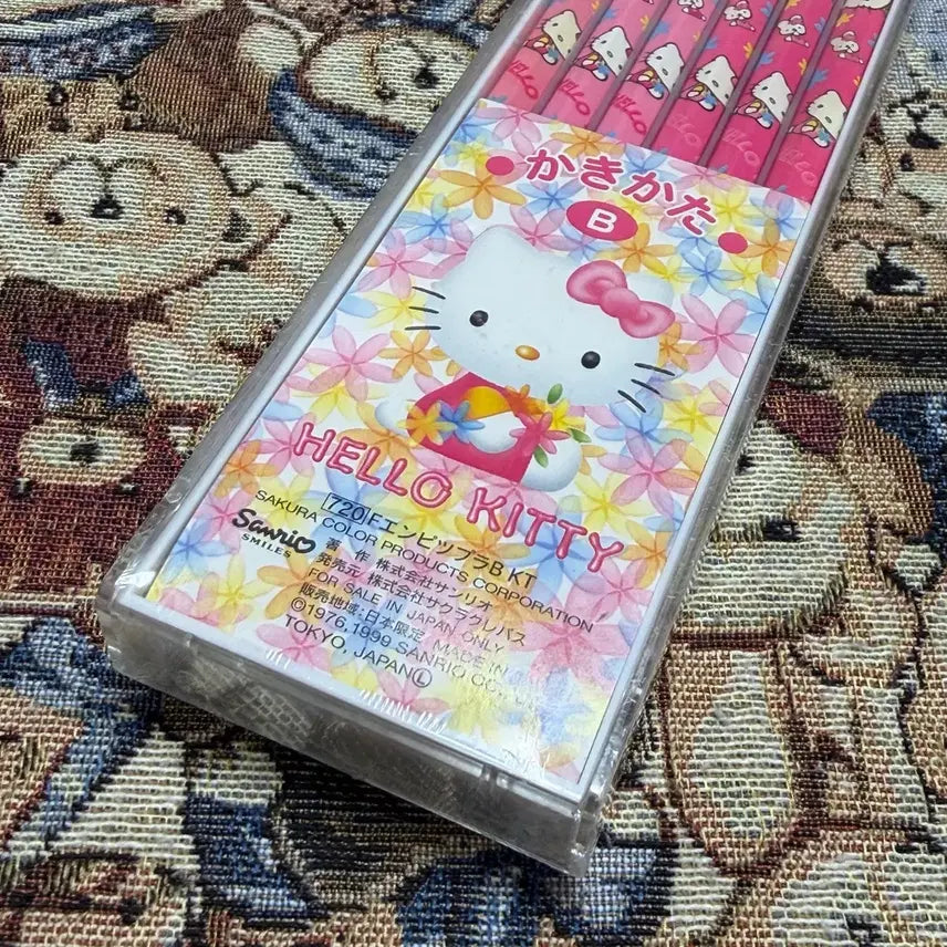 [BUNJANG] Sanrio Hello Kitty Pencil B Set / 고전산리오헬로키티연필B 1케이스