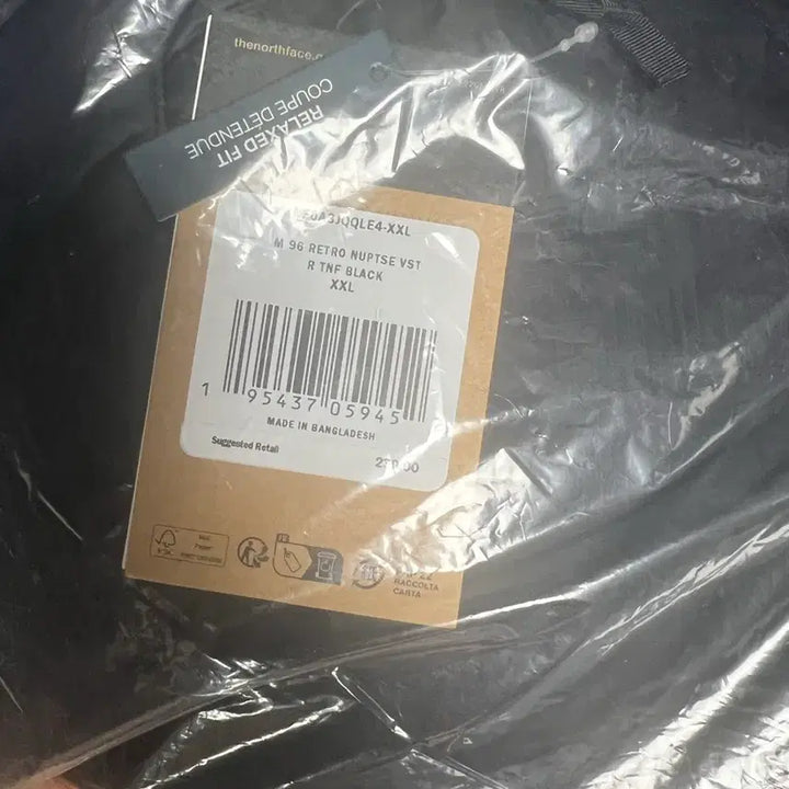 [BUNJANG] The North Face 700 Fill Power Black Puffer Vest (Overseas Edition) - New / 노스페이스 700 블랙 패딩 조끼 해외판 새제품