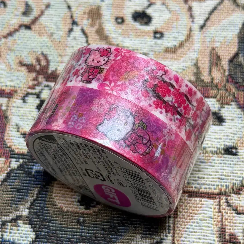 [BUNJANG] Sakura Sanrio Hello Kitty Masking Tape / 산리오헬로키티 x 사쿠라 한정 콜라보 마스킹테이프