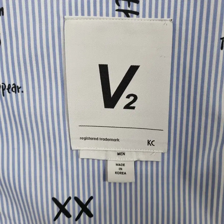 [BUNJANG] V2 Oversized Spring/Autumn Shirt / 새상품 V2 빅사이즈 봄가을 오버핏 남방 남115ㅡ0213