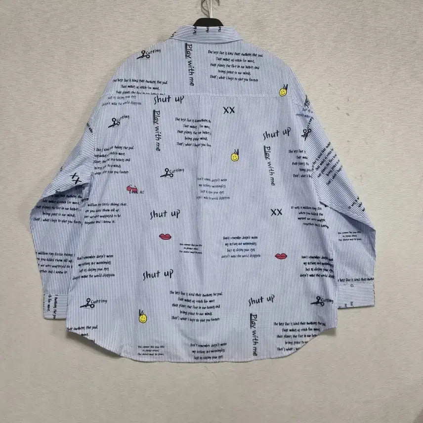 [BUNJANG] V2 Oversized Spring/Autumn Shirt / 새상품 V2 빅사이즈 봄가을 오버핏 남방 남115ㅡ0213