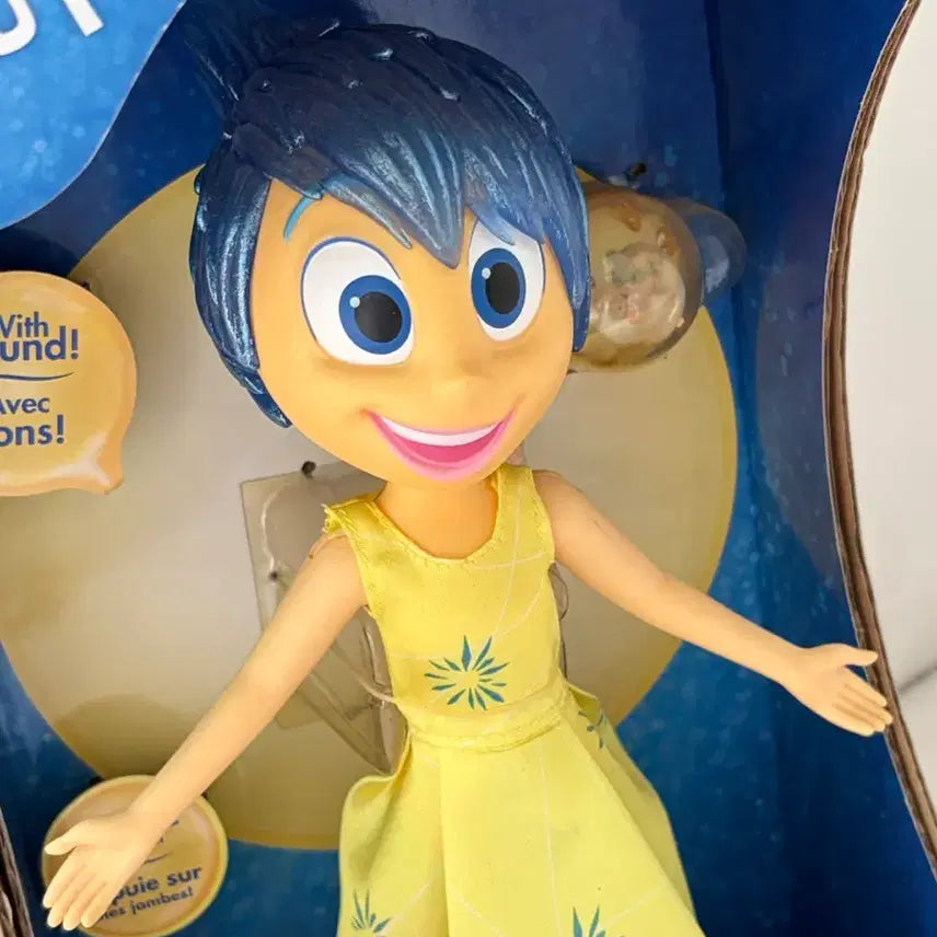 [BUNJANG] Disney Inside Out Joy Figure with Memory Orb / 디즈니 인사이드 아웃 조이 피규어 기억구슬