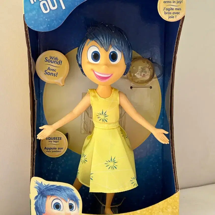 [BUNJANG] Disney Inside Out Joy Figure with Memory Orb / 디즈니 인사이드 아웃 조이 피규어 기억구슬