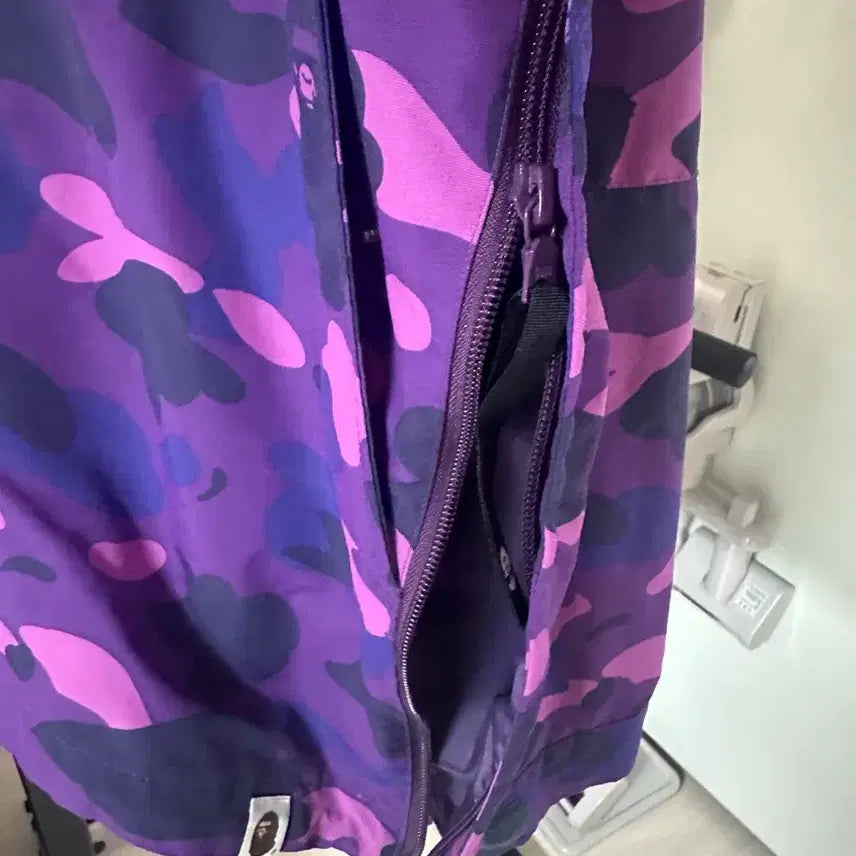[BUNJANG] BAPE Purple Camo Anorak Jacket / 베이프 퍼플 카모 아노락 자켓