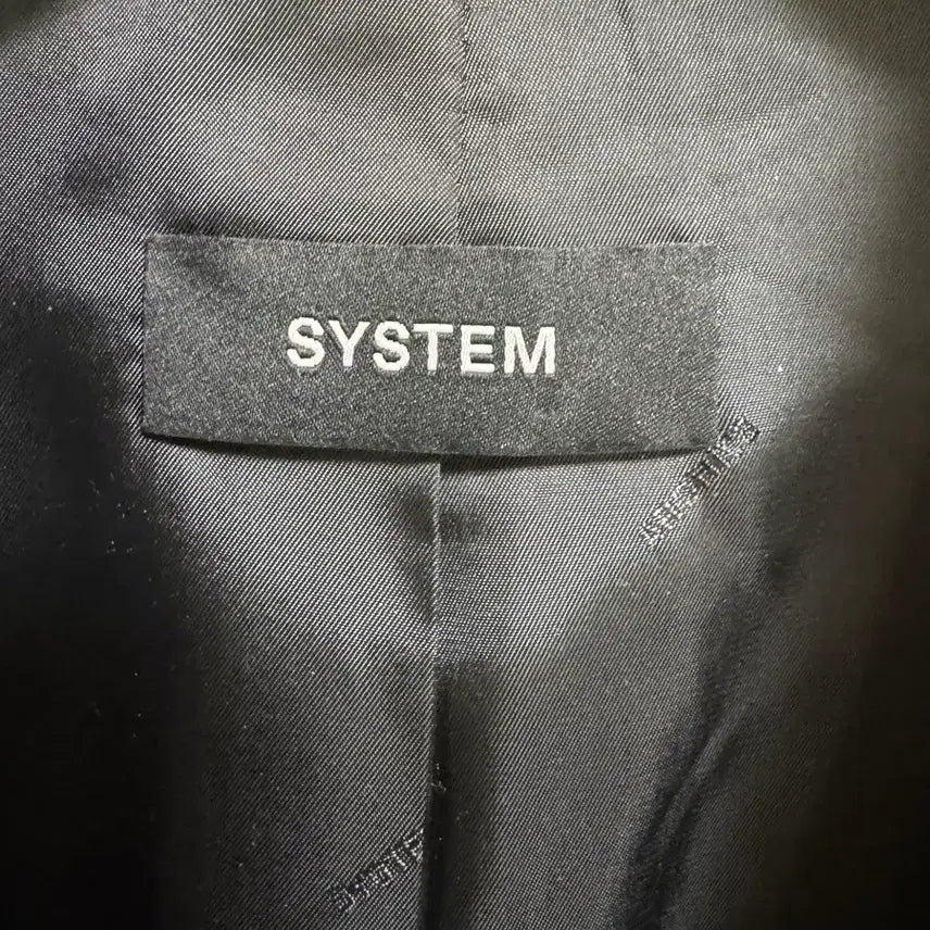 [BUNJANG] SYSTEM Khaki Coat / SYSTEM 시스템 카키색 코트