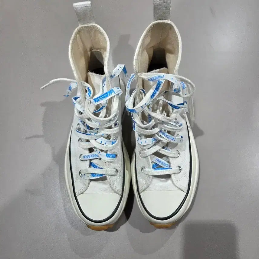 [BUNJANG] Converse Run Star Hike JW Anderson White Sneakers / 컨버스 런스타 하이크 JW 앤더슨 화이트 240