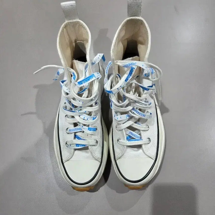 [BUNJANG] Converse Run Star Hike JW Anderson White Sneakers / 컨버스 런스타 하이크 JW 앤더슨 화이트 240