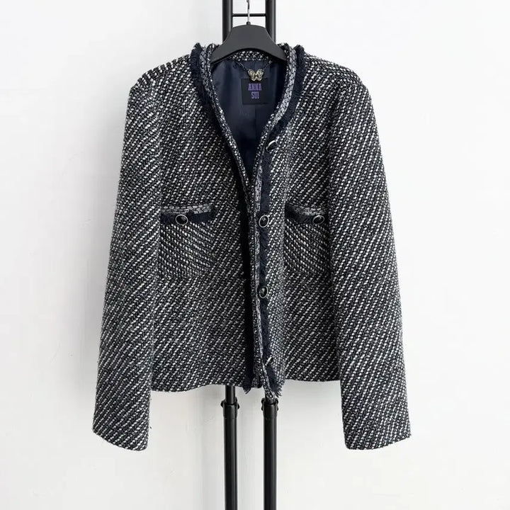 [BUNJANG] ANNA SUI Tweed Jacket / 정품 안나수이 ANNA SUI 트위드 자켓