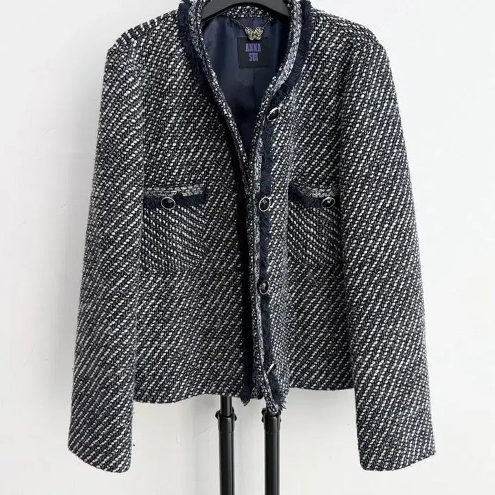 [BUNJANG] ANNA SUI Tweed Jacket / 정품 안나수이 ANNA SUI 트위드 자켓