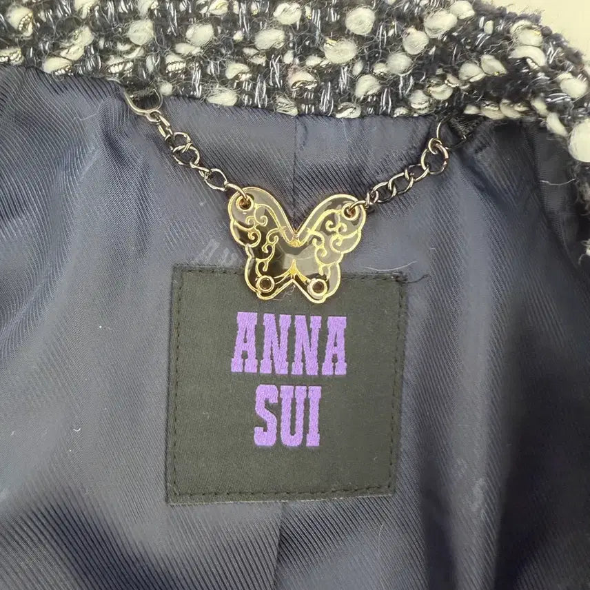 [BUNJANG] ANNA SUI Tweed Jacket / 정품 안나수이 ANNA SUI 트위드 자켓