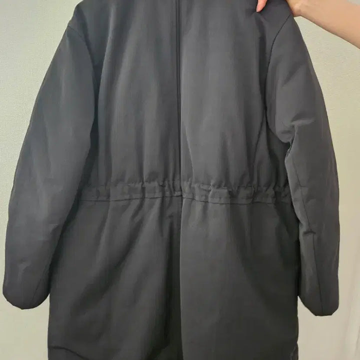 [BUNJANG] Hanseom Mine Layered Emblem Goose Down Jumper / 22F/W 한섬 마인 정품 레이어 엠블럼 구스다운 점퍼