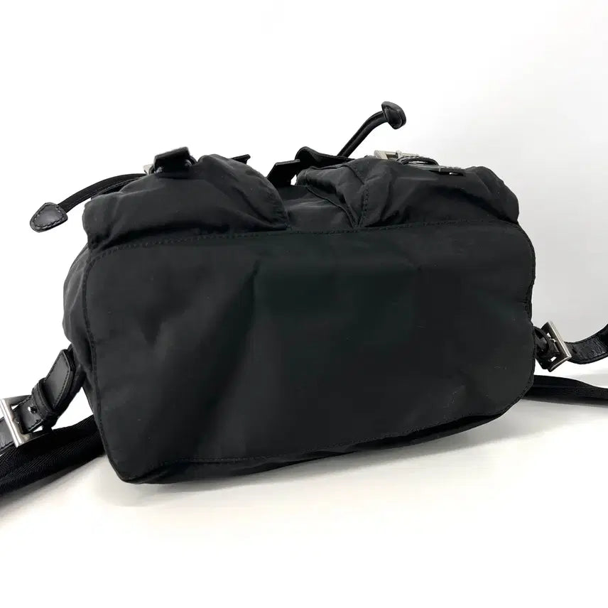 [BUNJANG] Prada Nylon Backpack Black Small / [감정완료] 프라다 삼각로고 나일론 백팩 블랙 스몰