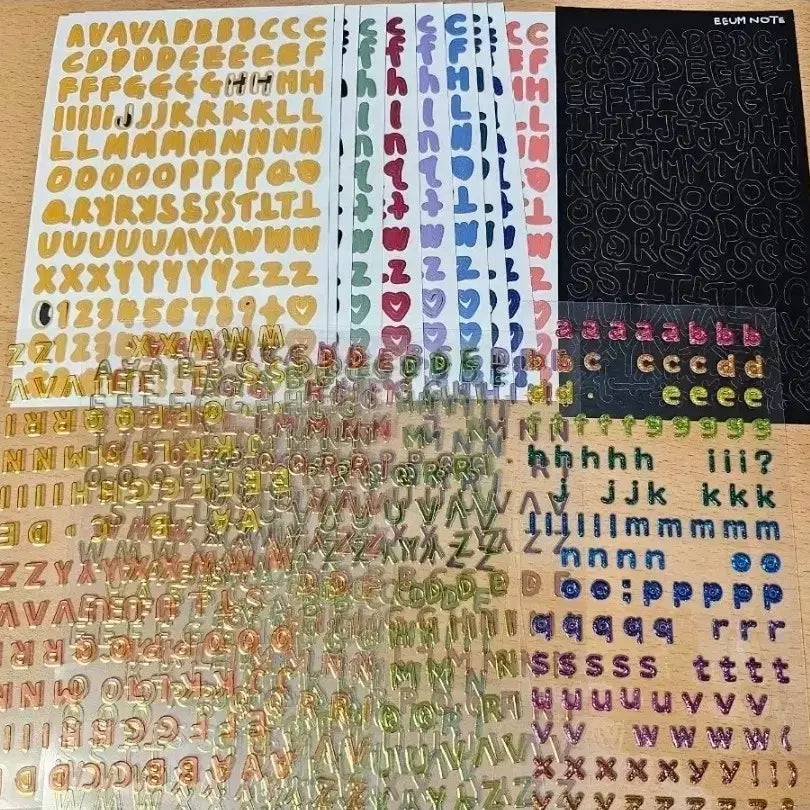 [BUNJANG] Diary Decoration Sticker and Postcard Bundle Set / 다이어리 다꾸 모조지 스티커 엽서 일괄 처분 양도