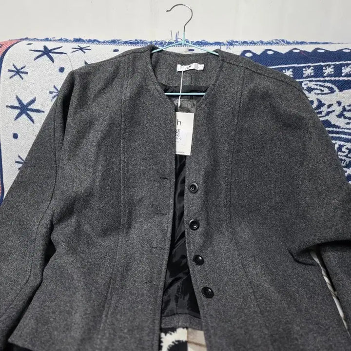 [BUNJANG] Gray Wool Jacket / 그레이 울 자켓