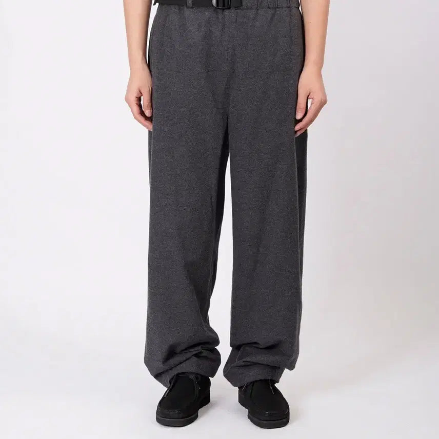 [BUNJANG] EVCON Cotton Flannel Pants Charcoal Size 2 / EVCON 코튼 플란넬 팬츠 챠콜 2사이즈