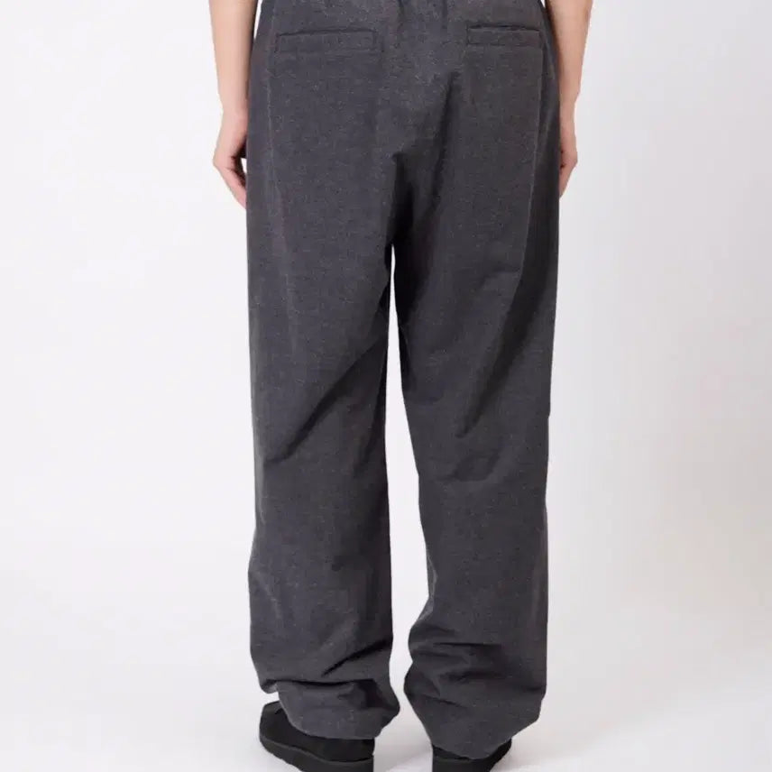 [BUNJANG] EVCON Cotton Flannel Pants Charcoal Size 2 / EVCON 코튼 플란넬 팬츠 챠콜 2사이즈