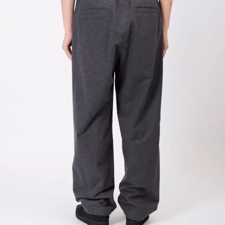 [BUNJANG] EVCON Cotton Flannel Pants Charcoal Size 2 / EVCON 코튼 플란넬 팬츠 챠콜 2사이즈