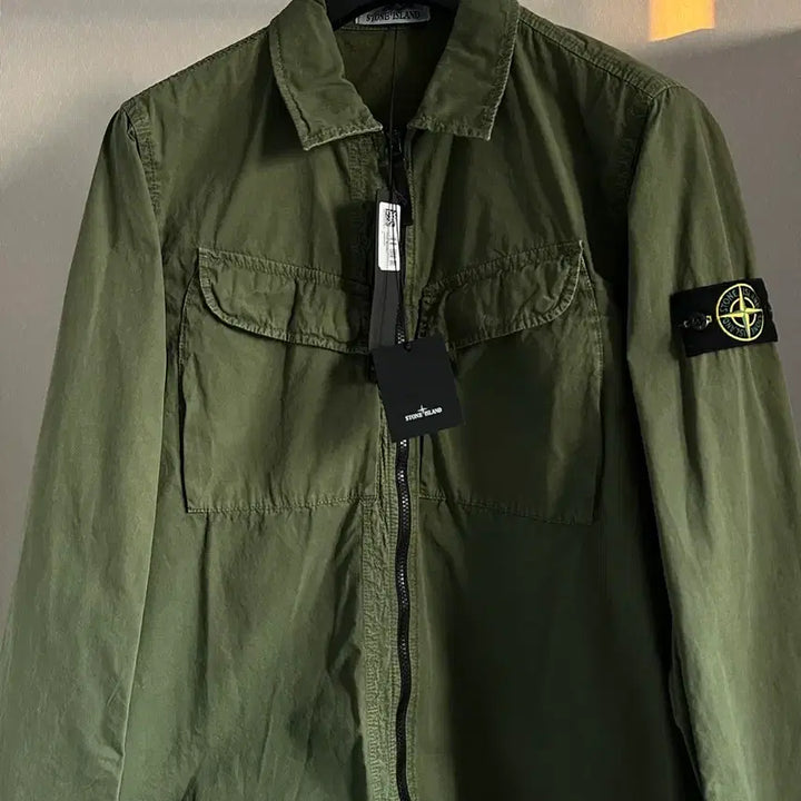 [BUNJANG] Stone Island Brushed Old Effect Jacket L / 스톤아일랜드 브러쉬드 올드이펙트 자켓 L(105) 국내판