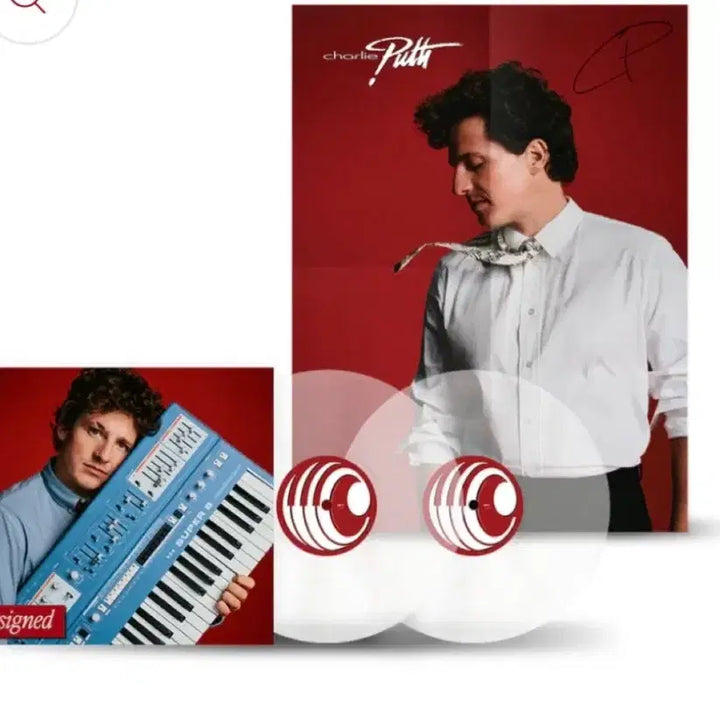[SOLD OUT] 히든트랙,히트곡 라이브수록)찰리푸스 친필싸인 lp charlie puth