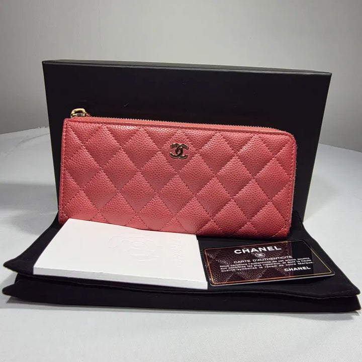 [BUNJANG] Chanel Zipper Long Wallet / 샤넬지퍼장지갑