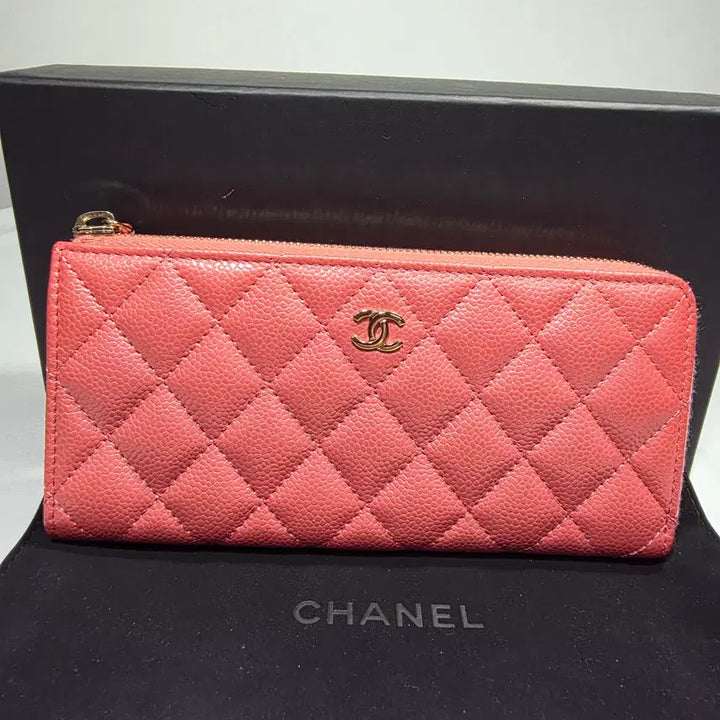 [BUNJANG] Chanel Zipper Long Wallet / 샤넬지퍼장지갑