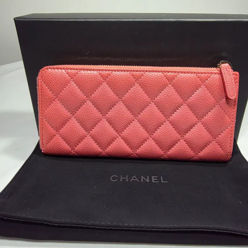 [BUNJANG] Chanel Zipper Long Wallet / 샤넬지퍼장지갑