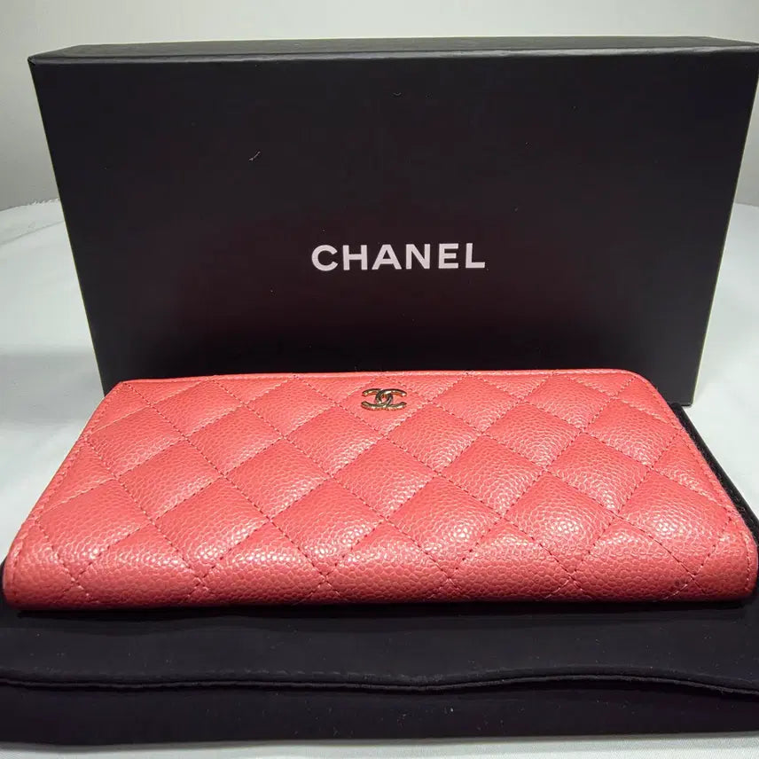[BUNJANG] Chanel Zipper Long Wallet / 샤넬지퍼장지갑