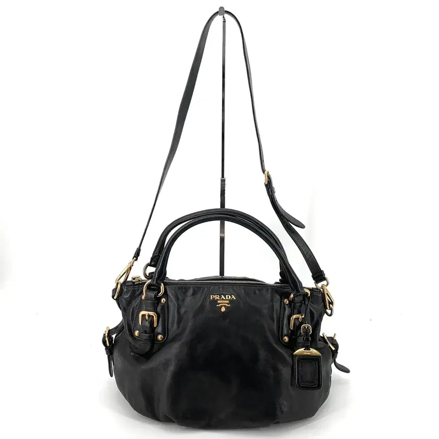 [BUNJANG] Prada Soft Calf Leather Tote Bag 2-Way BR4281 / [매장구매] 프라다 소프트카프 토트백 숄더백 2way br4281