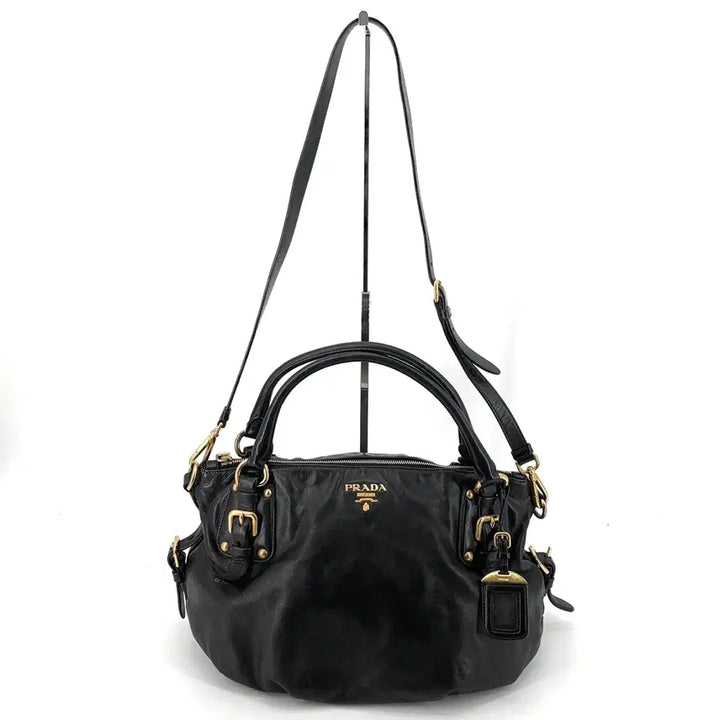 [BUNJANG] Prada Soft Calf Leather Tote Bag 2-Way BR4281 / [매장구매] 프라다 소프트카프 토트백 숄더백 2way br4281