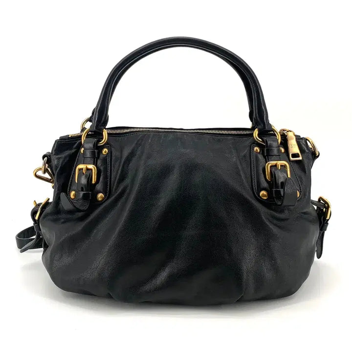 [BUNJANG] Prada Soft Calf Leather Tote Bag 2-Way BR4281 / [매장구매] 프라다 소프트카프 토트백 숄더백 2way br4281