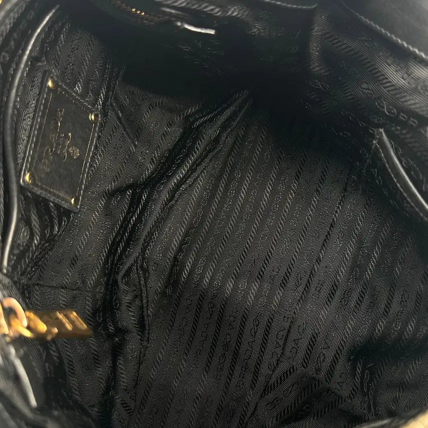 [BUNJANG] Prada Soft Calf Leather Tote Bag 2-Way BR4281 / [매장구매] 프라다 소프트카프 토트백 숄더백 2way br4281