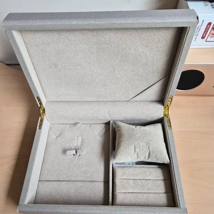 [BUNJANG] Jewelry Gray Storage Box / 쥬얼리 그레이 보관함