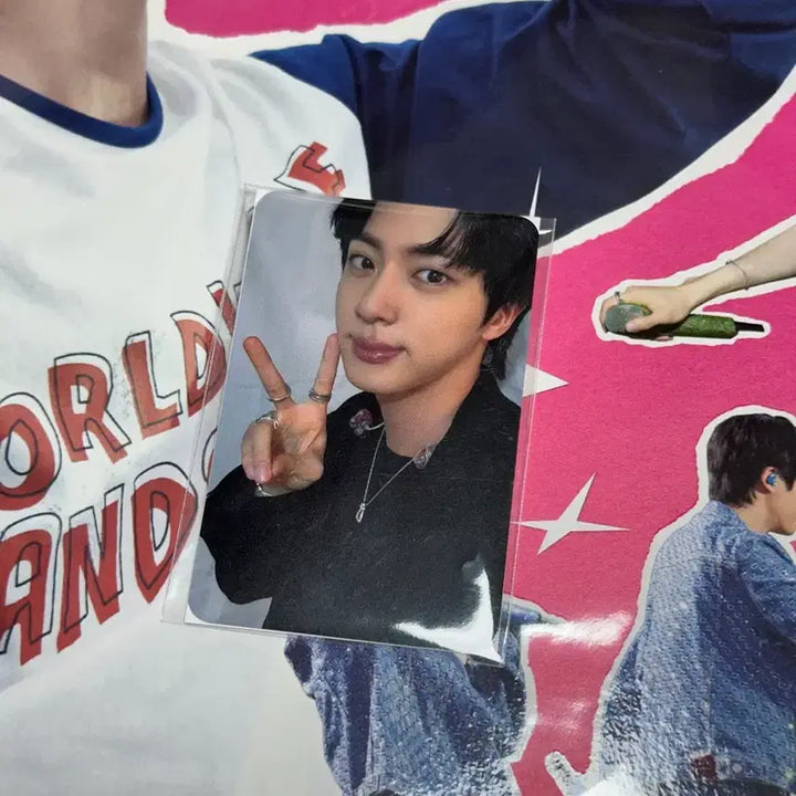 [BUNJANG] BTS Seokjin CGV Special Photocard + Poster / 런석진 CGV특전 포카+포스터