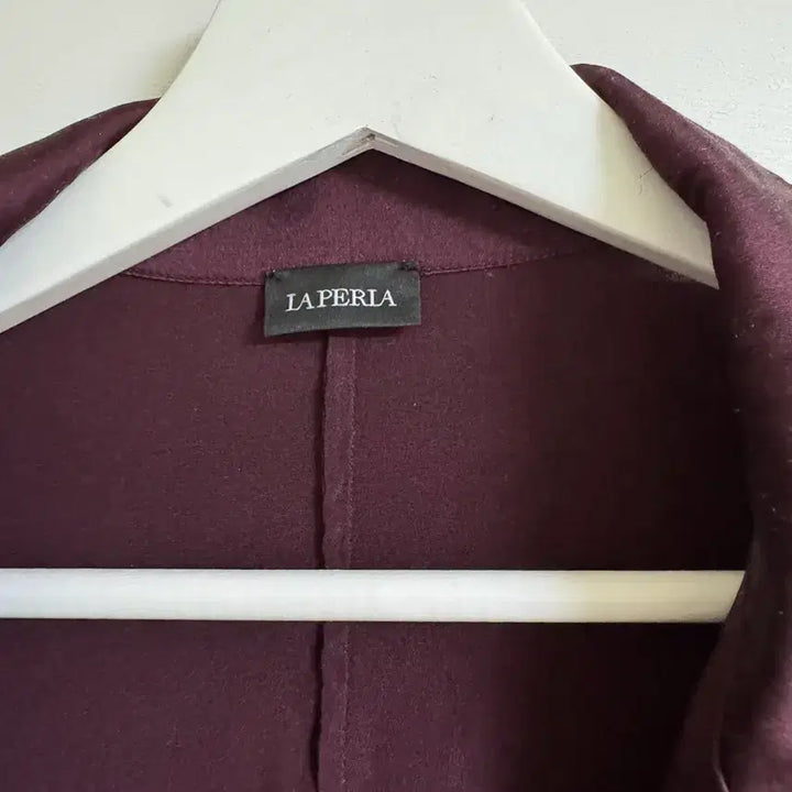 [BUNJANG] La Perla Burgundy Pajama Set / [LA PERLA] 라펠라 버건디 상하의 파자마 잠옷 세트