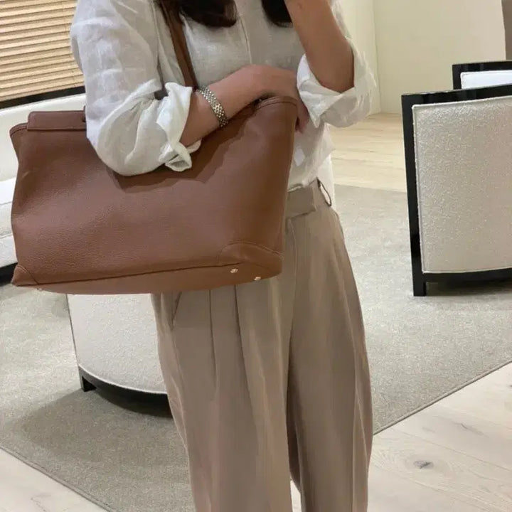 [BUNJANG] Yumer Cedar Bag Tote Shoulder Bag / 이태리 카프스킨 사용 ㅡ유메르 시더백 토트백 숄더백