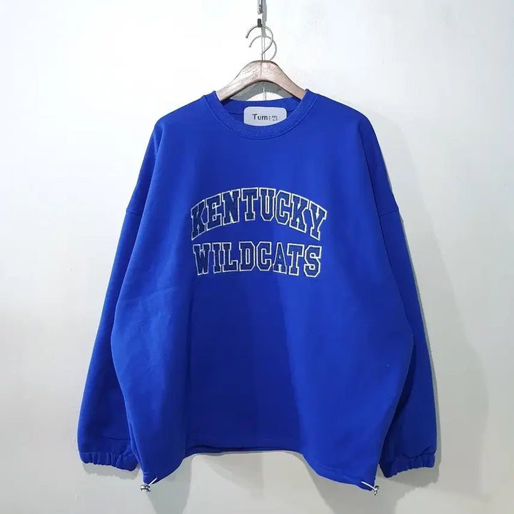 [BUNJANG] Kentucky Applique String Sweatshirt / SS신상) 켄터키 아플리케 스트링 맨투맨 3color