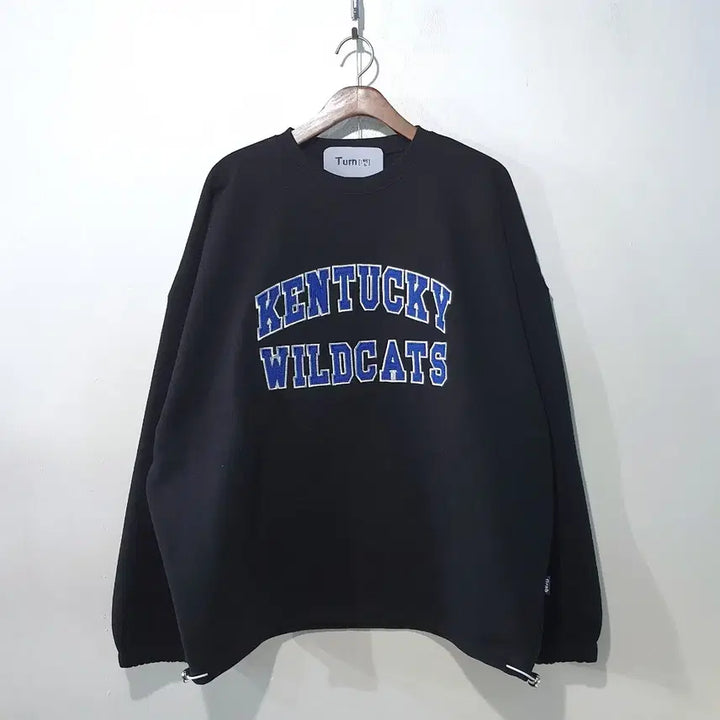 [BUNJANG] Kentucky Applique String Sweatshirt / SS신상) 켄터키 아플리케 스트링 맨투맨 3color