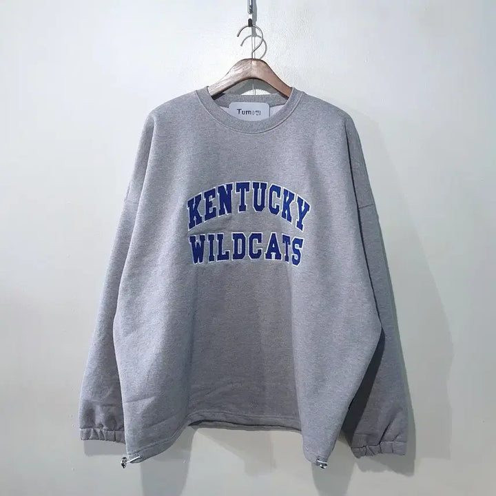 [BUNJANG] Kentucky Applique String Sweatshirt / SS신상) 켄터키 아플리케 스트링 맨투맨 3color