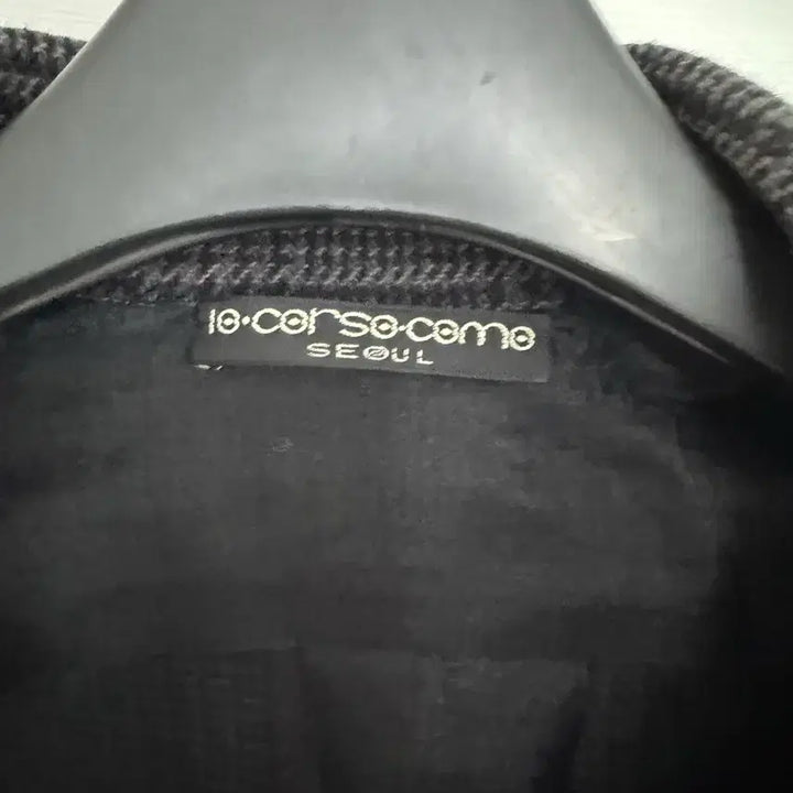 [BUNJANG] 10 Corso Como Check Double Breasted Jacket / [10 꼬르소 꼬모] 체크 더블 브레스트 자켓 S