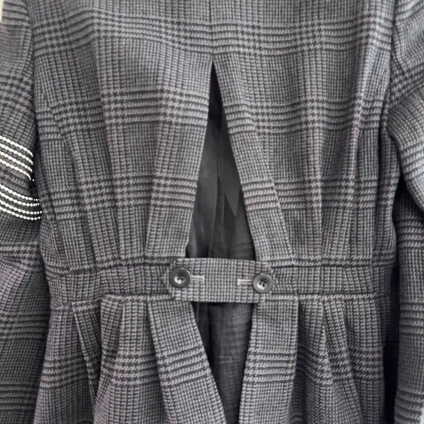 [BUNJANG] 10 Corso Como Check Double Breasted Jacket / [10 꼬르소 꼬모] 체크 더블 브레스트 자켓 S