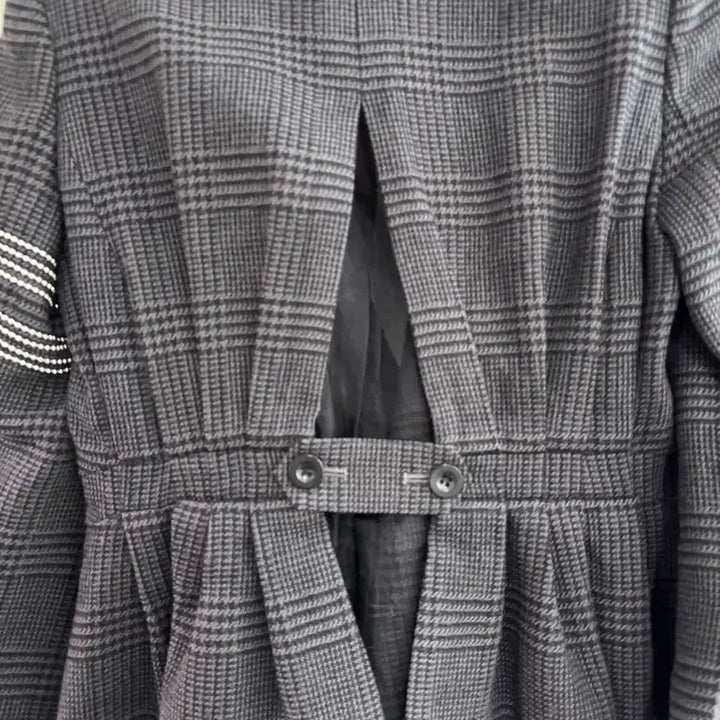 [BUNJANG] 10 Corso Como Check Double Breasted Jacket / [10 꼬르소 꼬모] 체크 더블 브레스트 자켓 S