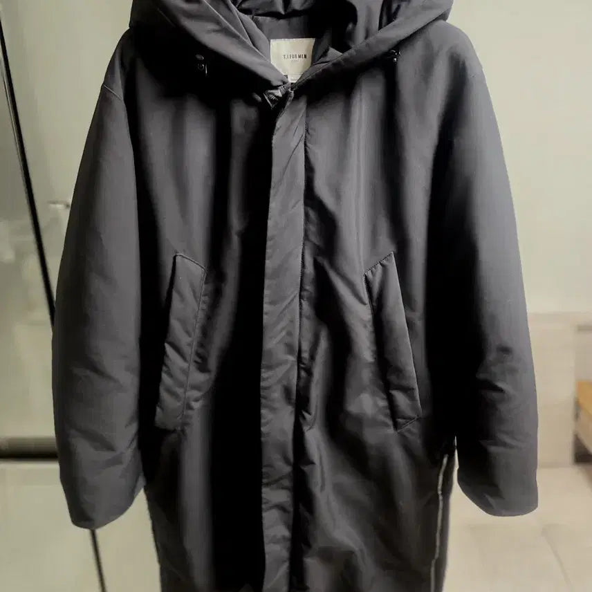 [BUNJANG] T.I FOR MEN Men's Hooded Long Padded Jacket / 티아이포맨 T.I FOR MEN 남성 후드 롱패딩 L