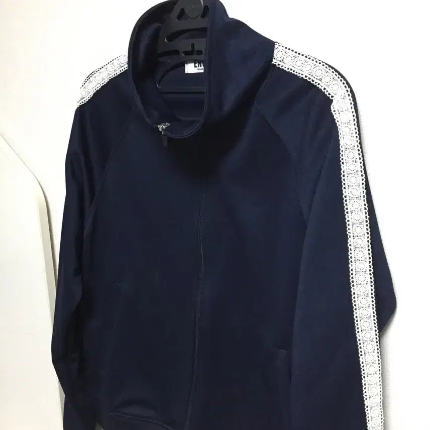 [BUNJANG] Jersey Zip-Up Top / 저지 소재 집업 상의