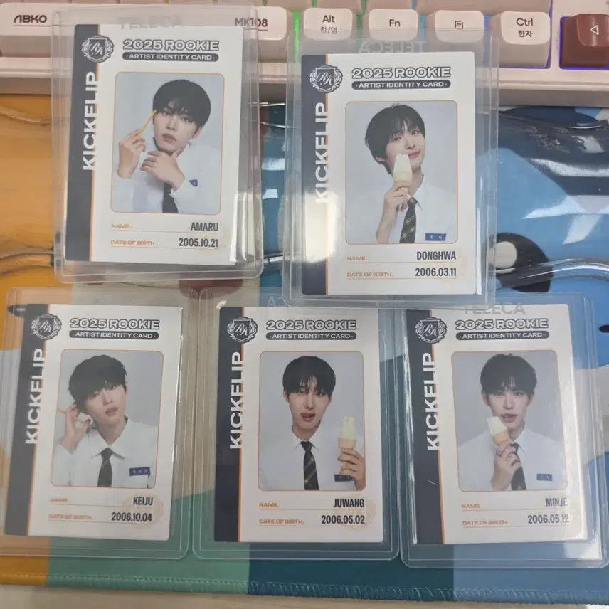 [BUNJANG] Kick-Flip Photocard Set / 킥플립 5종 포카