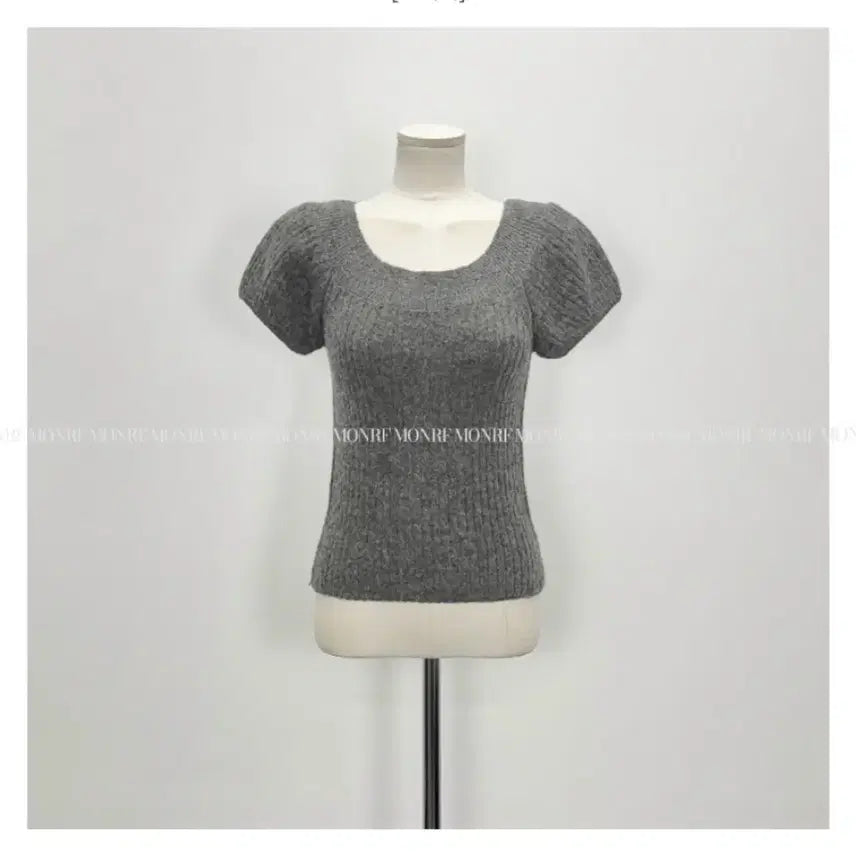 [BUNJANG] Monerf Knit Blouse Coordinate Set / 모너프 니트 블라우스 코디세트